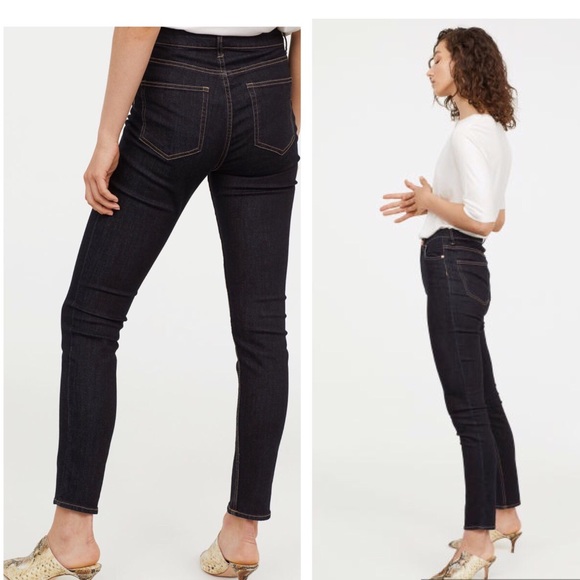 NWT H&M Skinny High Waisted Jeans - Picture 2 of 8